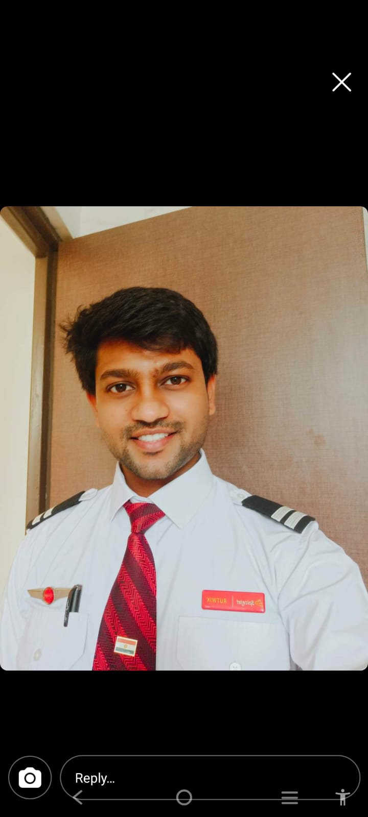 Capt. Rutwik Tirpude (Spice Jet)