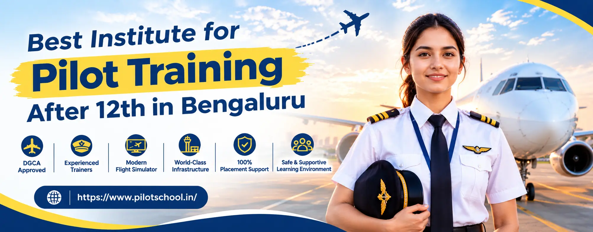Best Institute for Pilot Training After 12th in Bengaluru