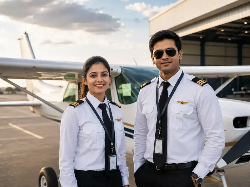 Commercial pilot training